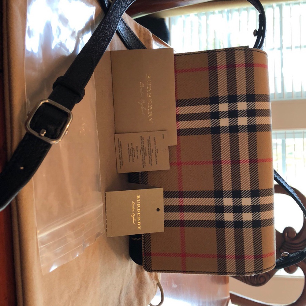 Authentic New Burberry Tartan Mix Hampshire